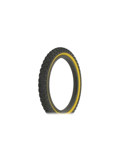 Tire 16 x 2.125 Black/Gum Side Wall HF-143G.